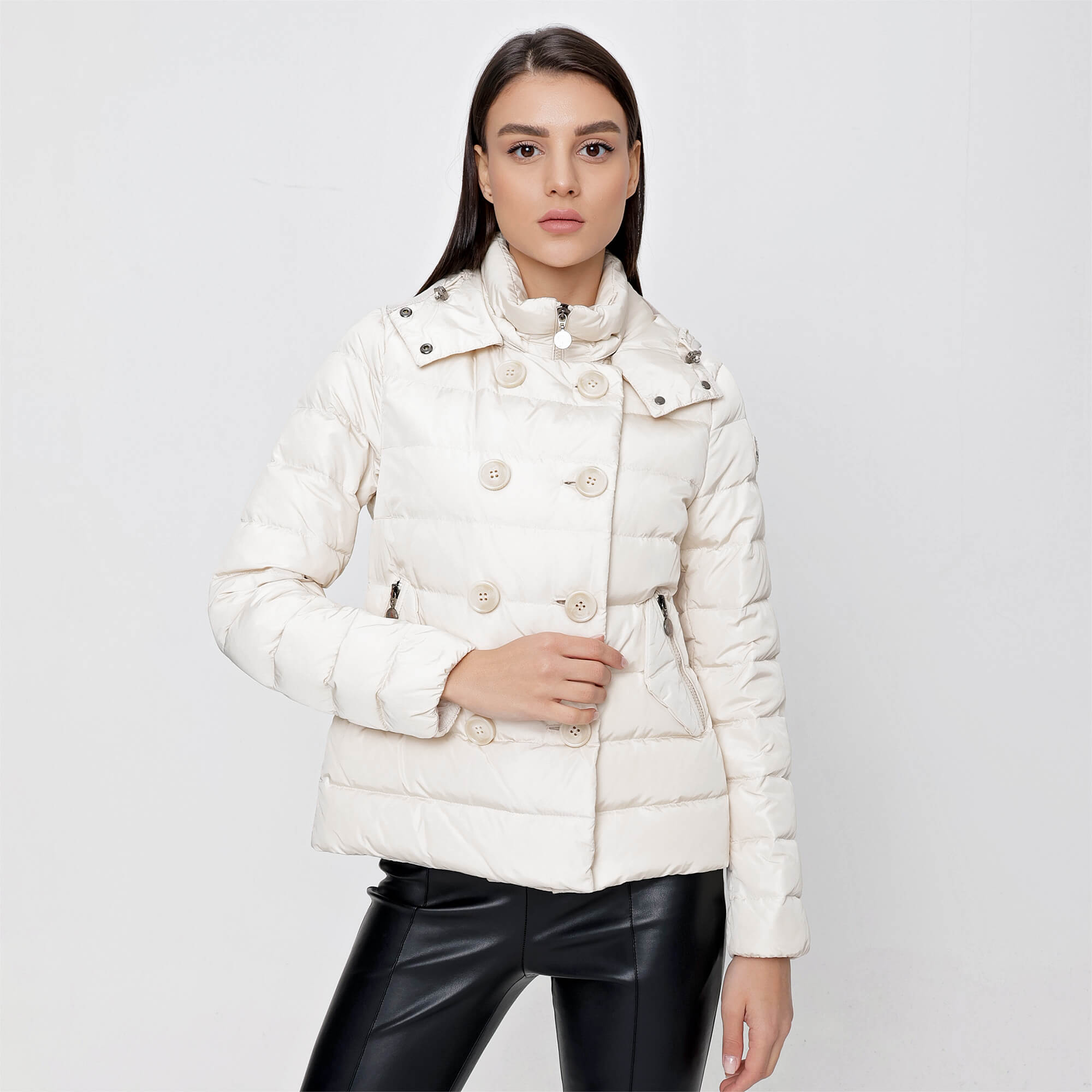 Moncler - Cream Plane Giubbotto Puffer Jacket 